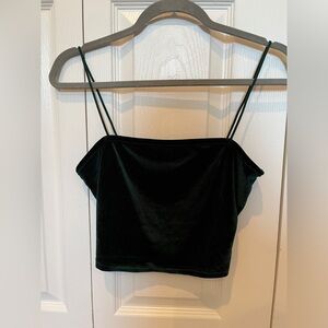 Women’s Green Velvet Top